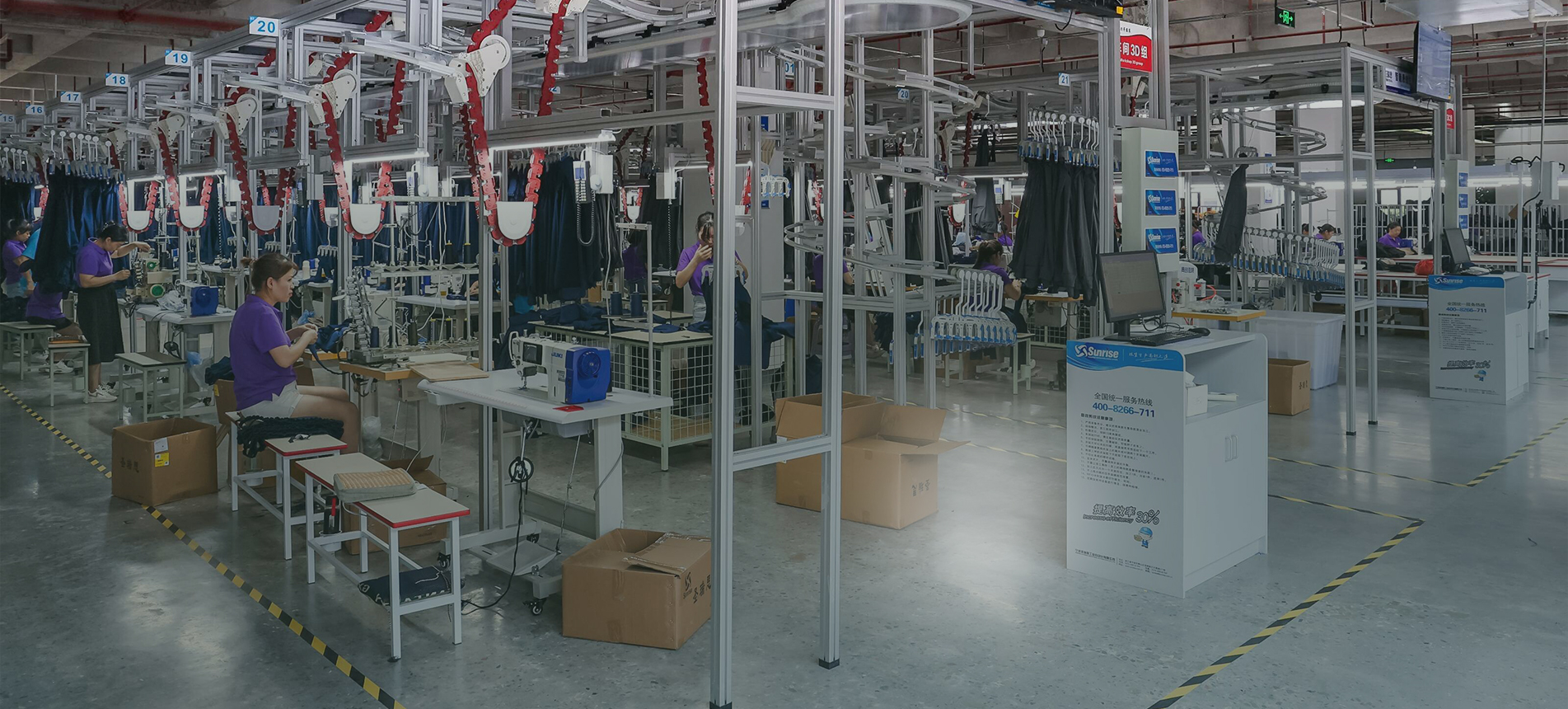 Professioneller Bekleidungshersteller