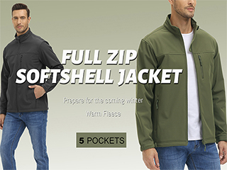 Softshelljacke für Herren – wasserdicht, atmungsaktiv und individuell anpassbar