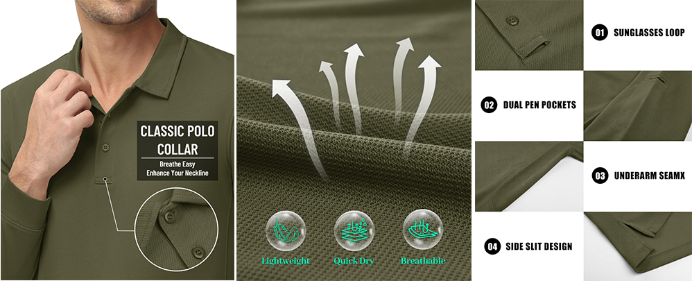 polo shirts for men
