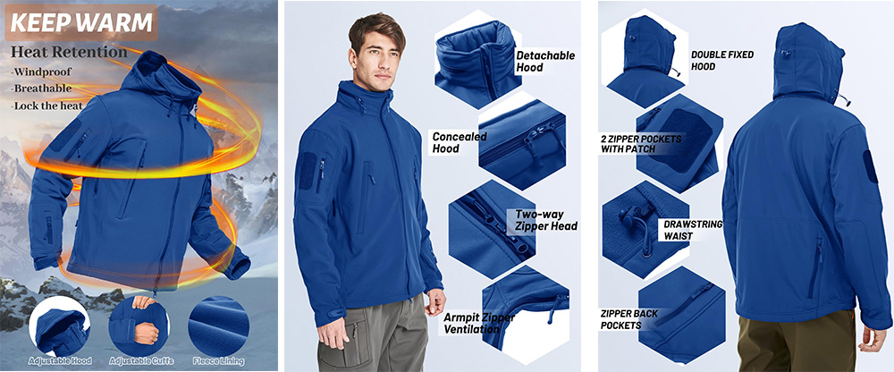 men windbreaker jacket