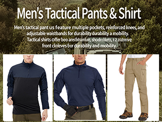 Taktische Hosen vs. taktische T-Shirts: Wie treffen Sie die richtige Wahl für Ihre Outdoor-Produktlinie?